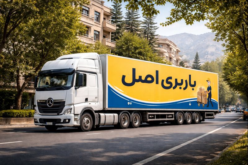 کامیون باربری اصل در تهران